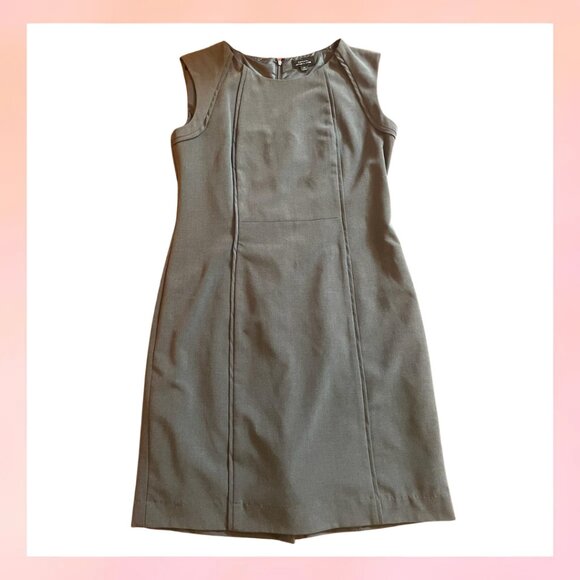Tahari Dresses & Skirts - Tahari Sleeveless Gray Sheath Dress – Size 12